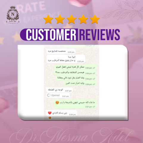 Patient review, Dr. Nesma Adel clinic 6