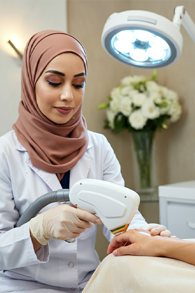 إزالة الشعر بالليزر